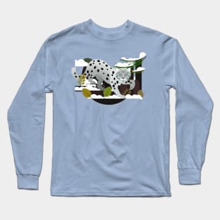 Snow Leopard Long Sleeve T-Shirt